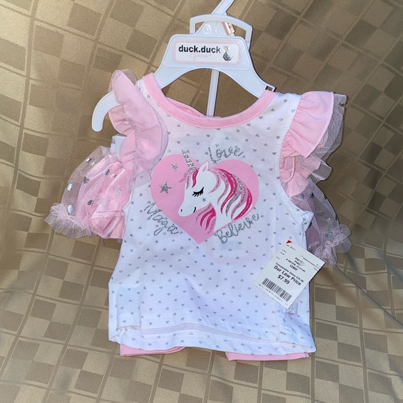 Unicorn outfit with tutu - Picture 1 of 2